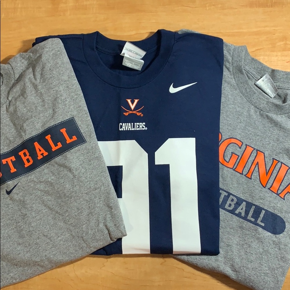 3 Men’s L UVA Nike T Shirts